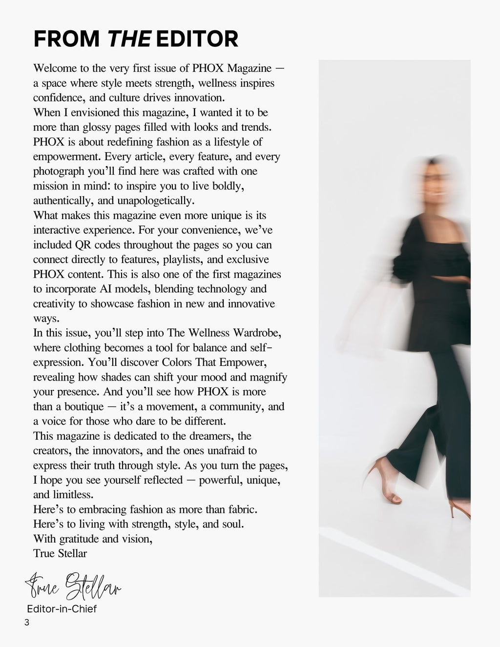 PHOX Magazine - Autumn 2025 (First Edition)