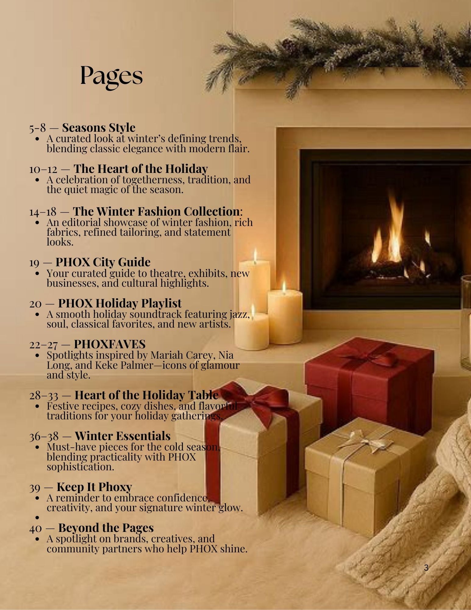 PHOX Magazine – Winter Edition (Dec/Jan)