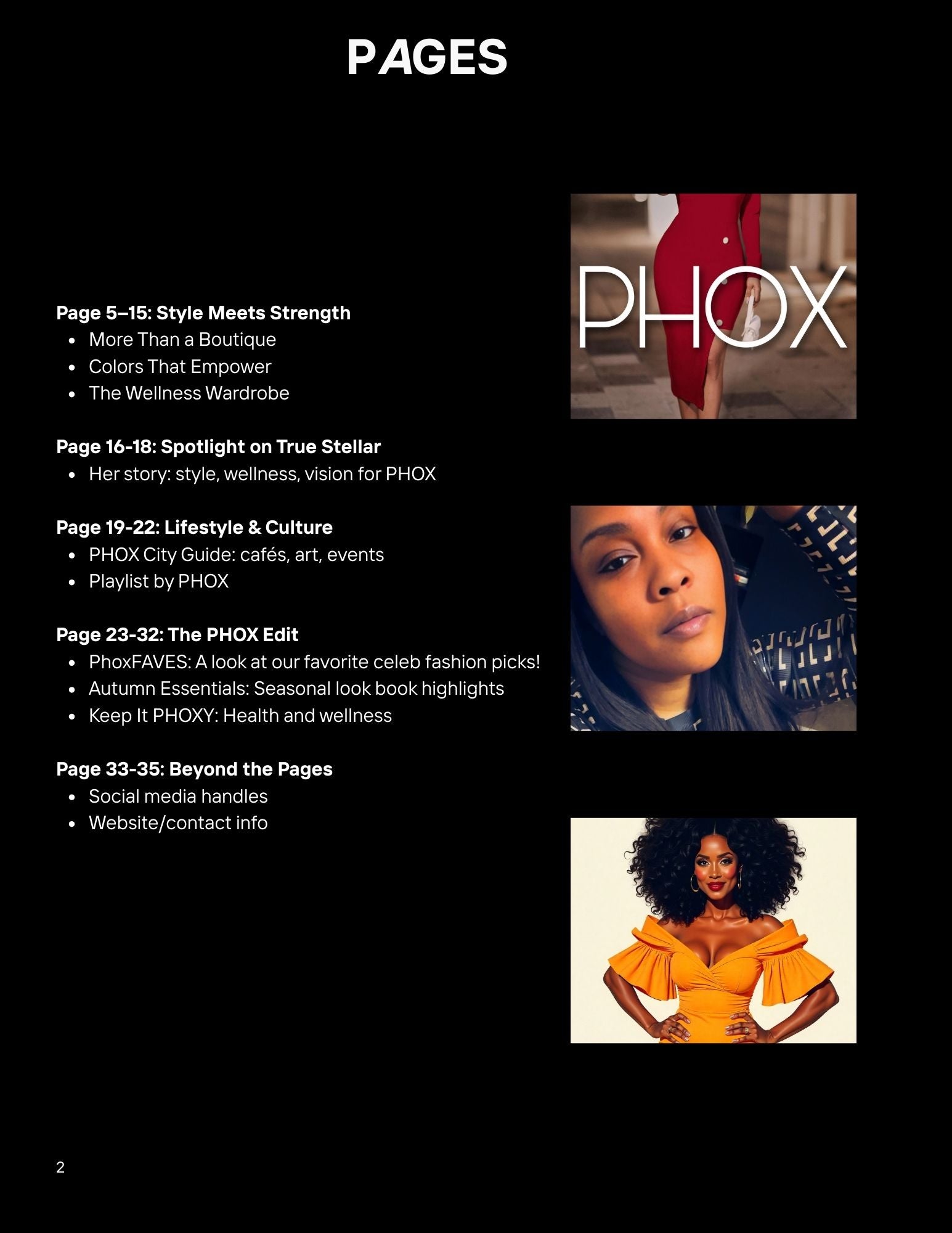 PHOX Magazine - Autumn 2025 (First Edition)